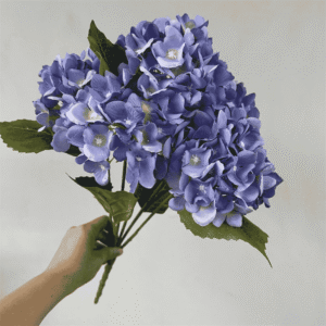 5-Head 45 Petals Silk Artificial Hydrangea Flower - Image 6