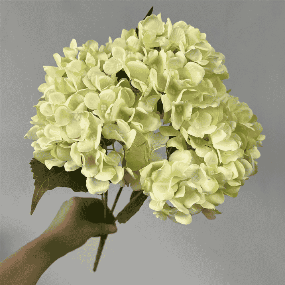 5-Head 45 Petals Silk Artificial Hydrangea Flower
