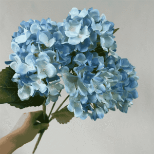 5-Head 45 Petals Silk Artificial Hydrangea Flower - Image 7