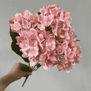5-Head 45 Petals Silk Artificial Hydrangea Flower - Image 16