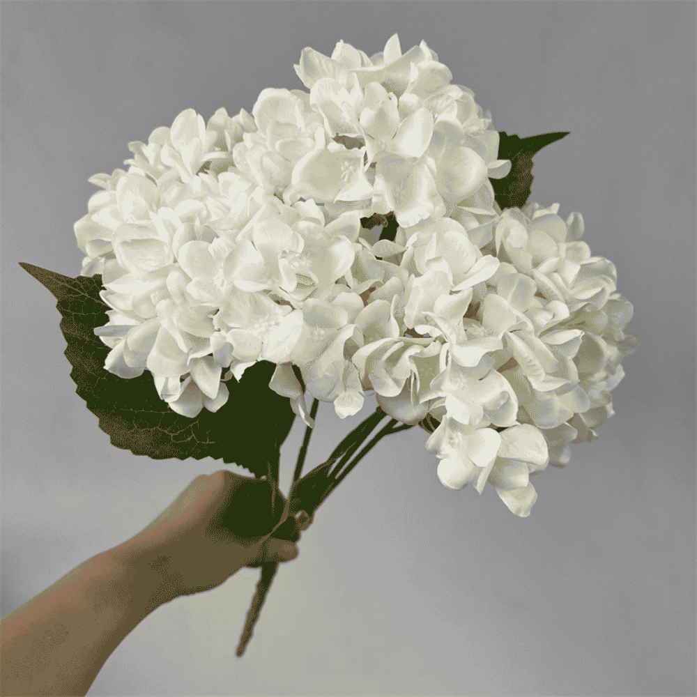 5-Head 45 Petals Silk Artificial Hydrangea Flower