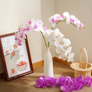 92cm Real Touch 9-head Artificial Orchid (Phalaenopsis) Flower