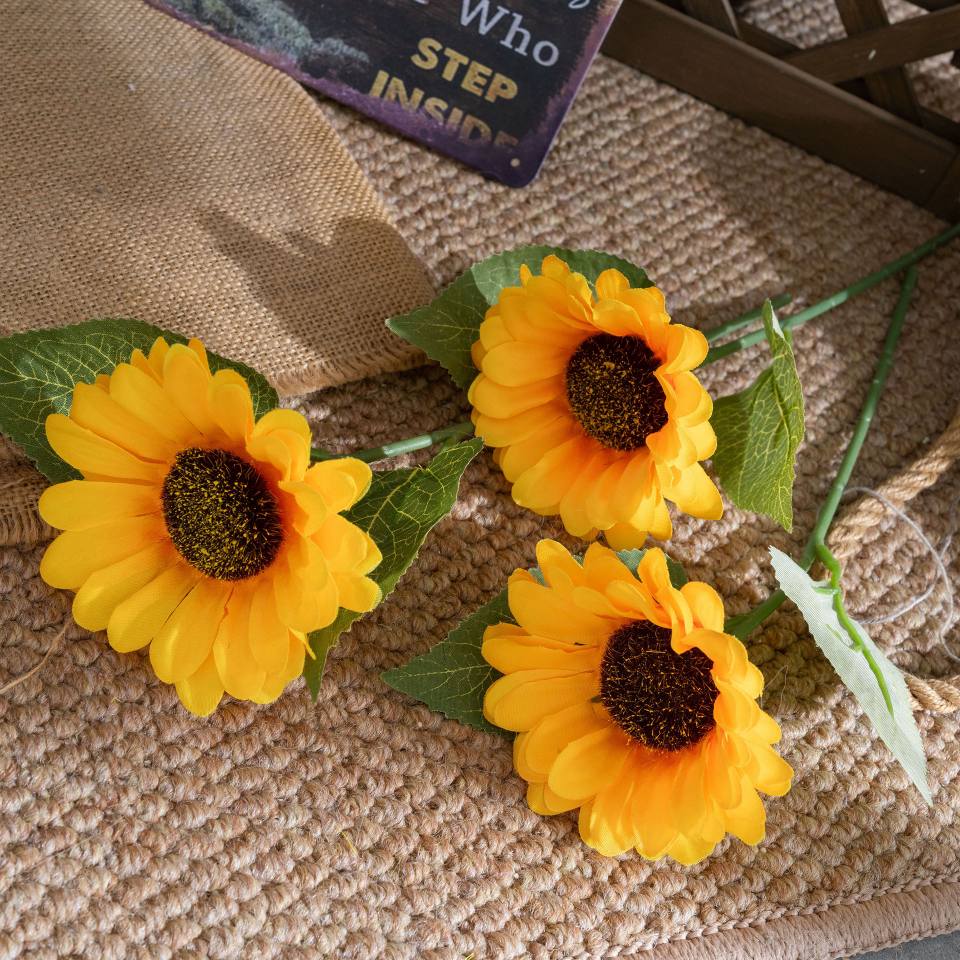 27cm Silk Artificial SunFlower