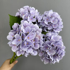 48cm 3D Printing Craft Single Stem Artificial Hydrangea Flower - Image 12