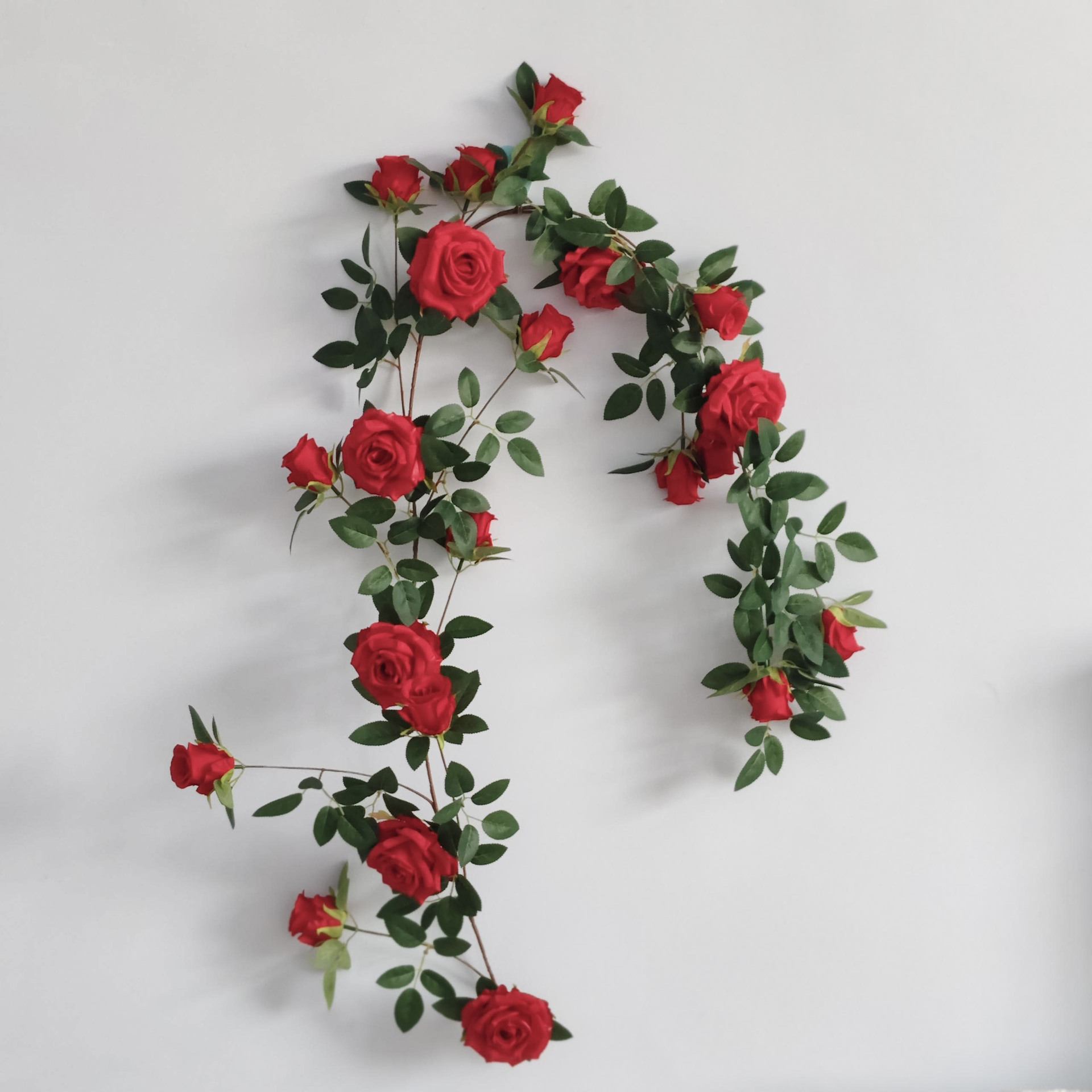 162cm Silk Artificial Rose Flower Vine Hanging Flower Garland - Image 4