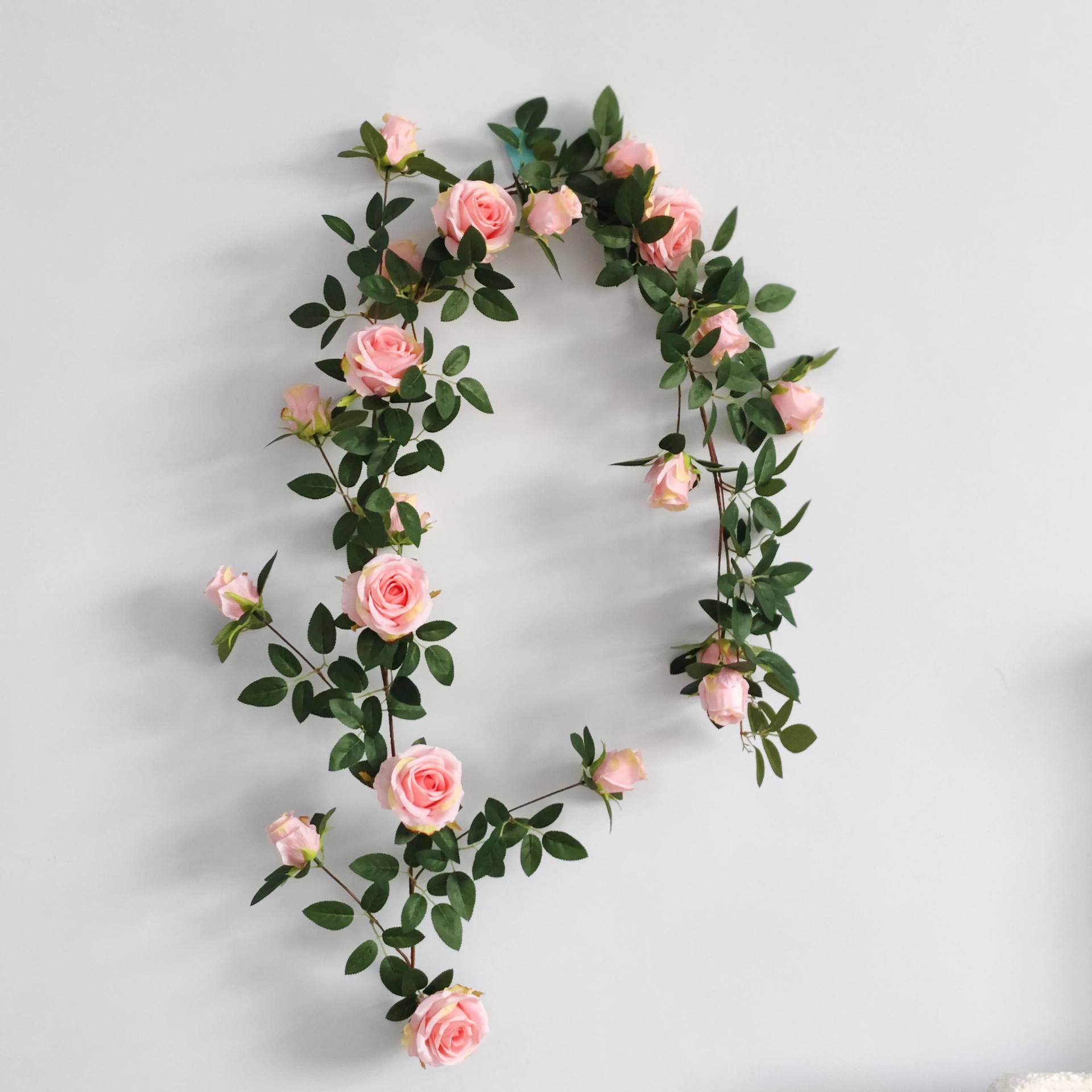 162cm Silk Artificial Rose Flower Vine Hanging Flower Garland - Image 3
