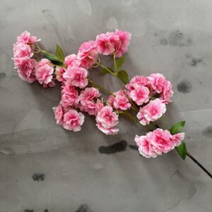 100cm 5-Branched Silk Artificial Cherry Blossom Flower Stem - Image 7