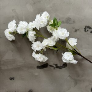 100cm 5-Branched Silk Artificial Cherry Blossom Flower Stem - Image 6