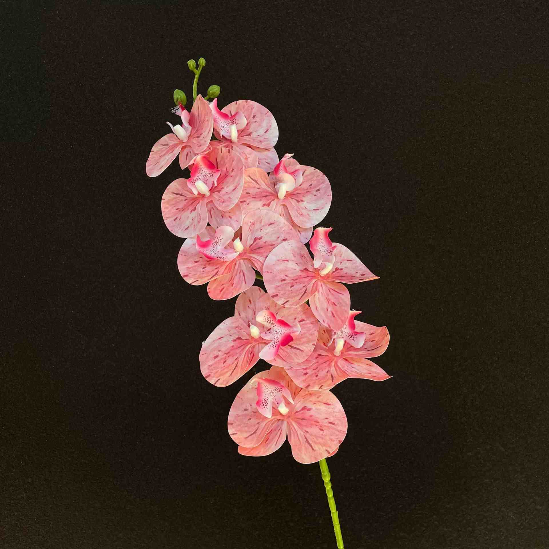 100cm 9-Head 3D Printed Artificial Orchid Flower Phalaenopsis - Image 4
