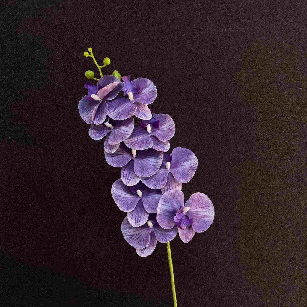 100cm 9-Head 3D Printed Artificial Orchid Flower Phalaenopsis