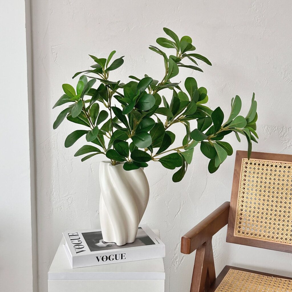 72cm Artificial Pittosporum Leaf Stem