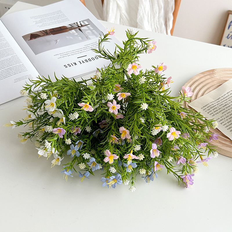 35cm 7-Branched Artificial Gypsophila Baby Breath Flower Wildflowers