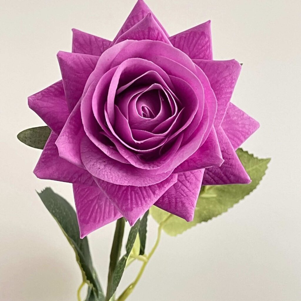43cm Real Touch Artificial Rose Flower