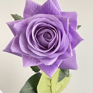 43cm Real Touch Artificial Rose Flower - Image 6