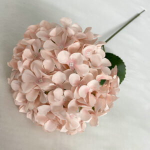 67cm Silk Single Stem Artificial Hydrangea Flower - Image 7