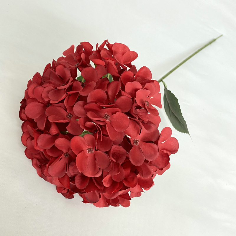 67cm Silk Single Stem Artificial Hydrangea Flower