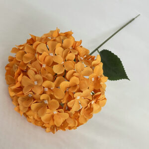 67cm Silk Single Stem Artificial Hydrangea Flower - Image 4