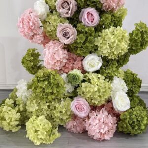 67cm Silk Single Stem Artificial Hydrangea Flower - Image 2