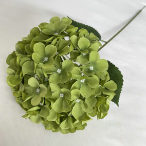 67cm Silk Single Stem Artificial Hydrangea Flower - Image 13