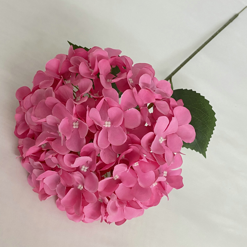 67cm Silk Single Stem Artificial Hydrangea Flower