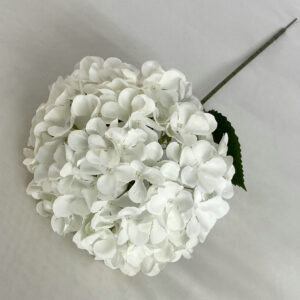 67cm Silk Single Stem Artificial Hydrangea Flower - Image 8