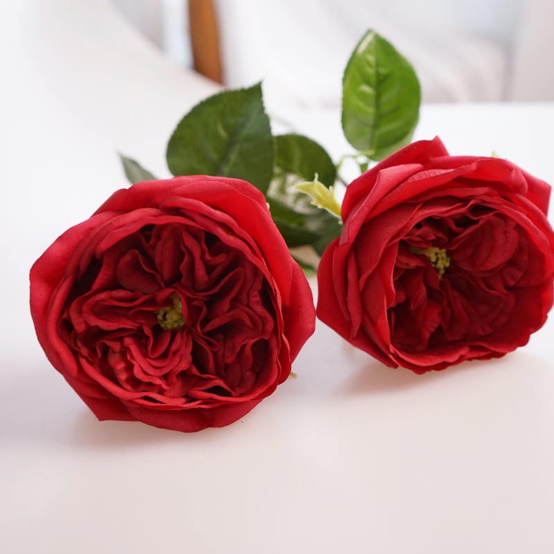 48cm Real Touch Artificial Austin Rose Flower