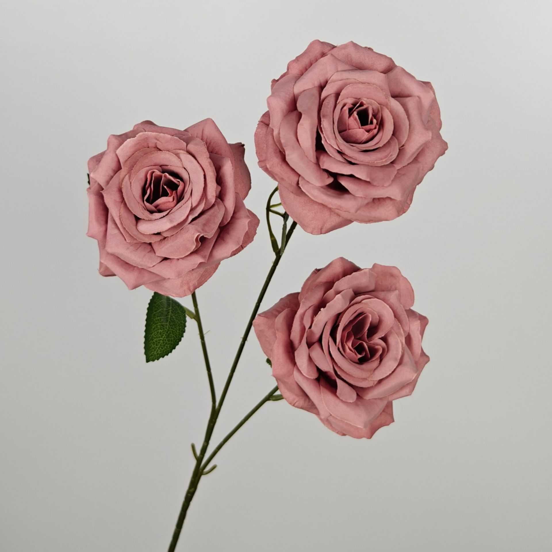 66cm 3-Head Silk Artificial Rose - Image 22