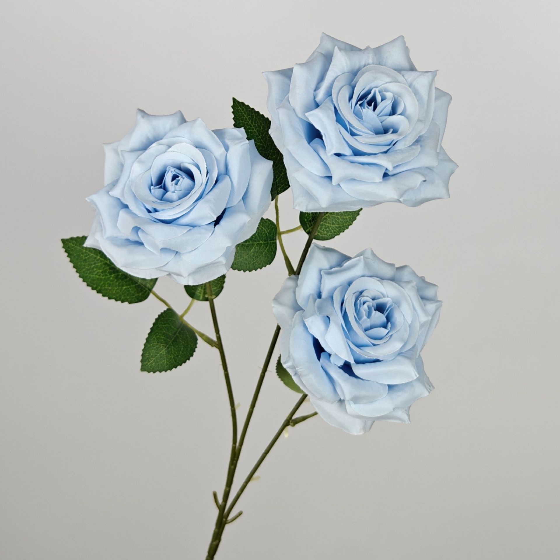 66cm 3-Head Silk Artificial Rose - Image 7