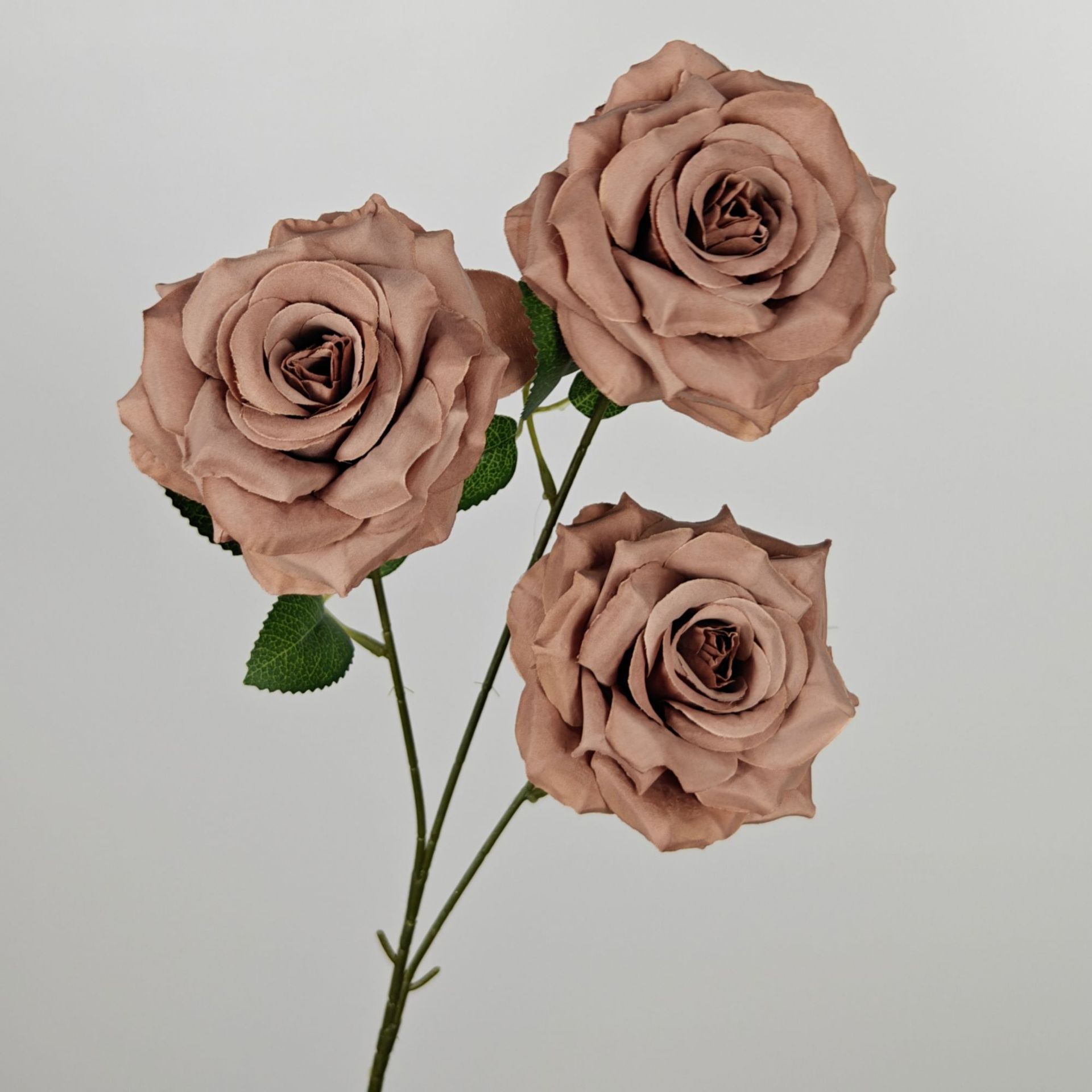 66cm 3-Head Silk Artificial Rose - Image 21