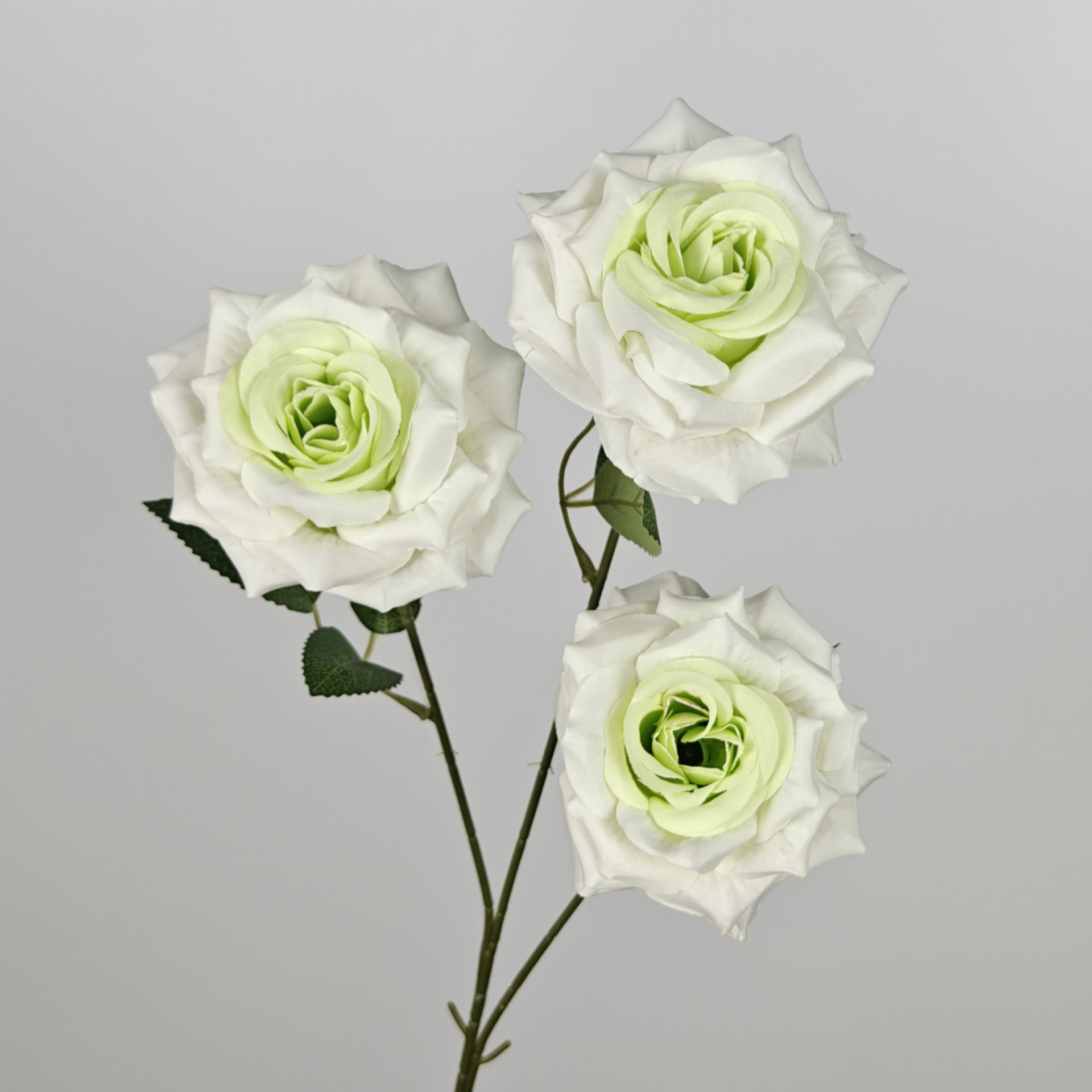 66cm 3-Head Silk Artificial Rose - Image 11