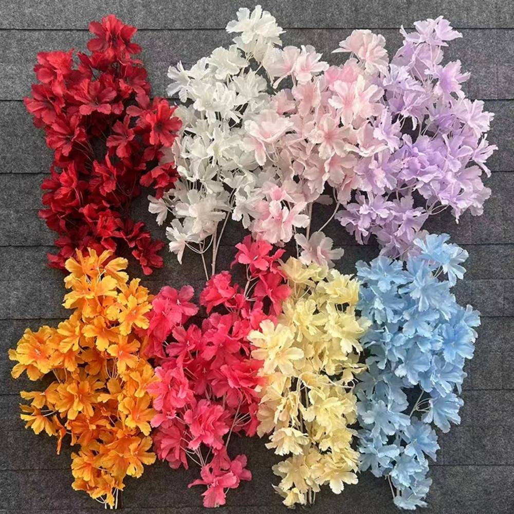 82cm 4-Branched Artificial Cherry Blossom Stem