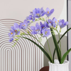62cm Multi-head Artificial Orchid Flower Freesia