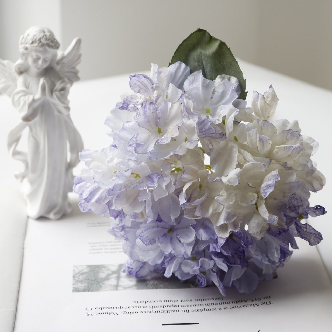35cm Silk Artificial Hydrangea Flower - Image 3