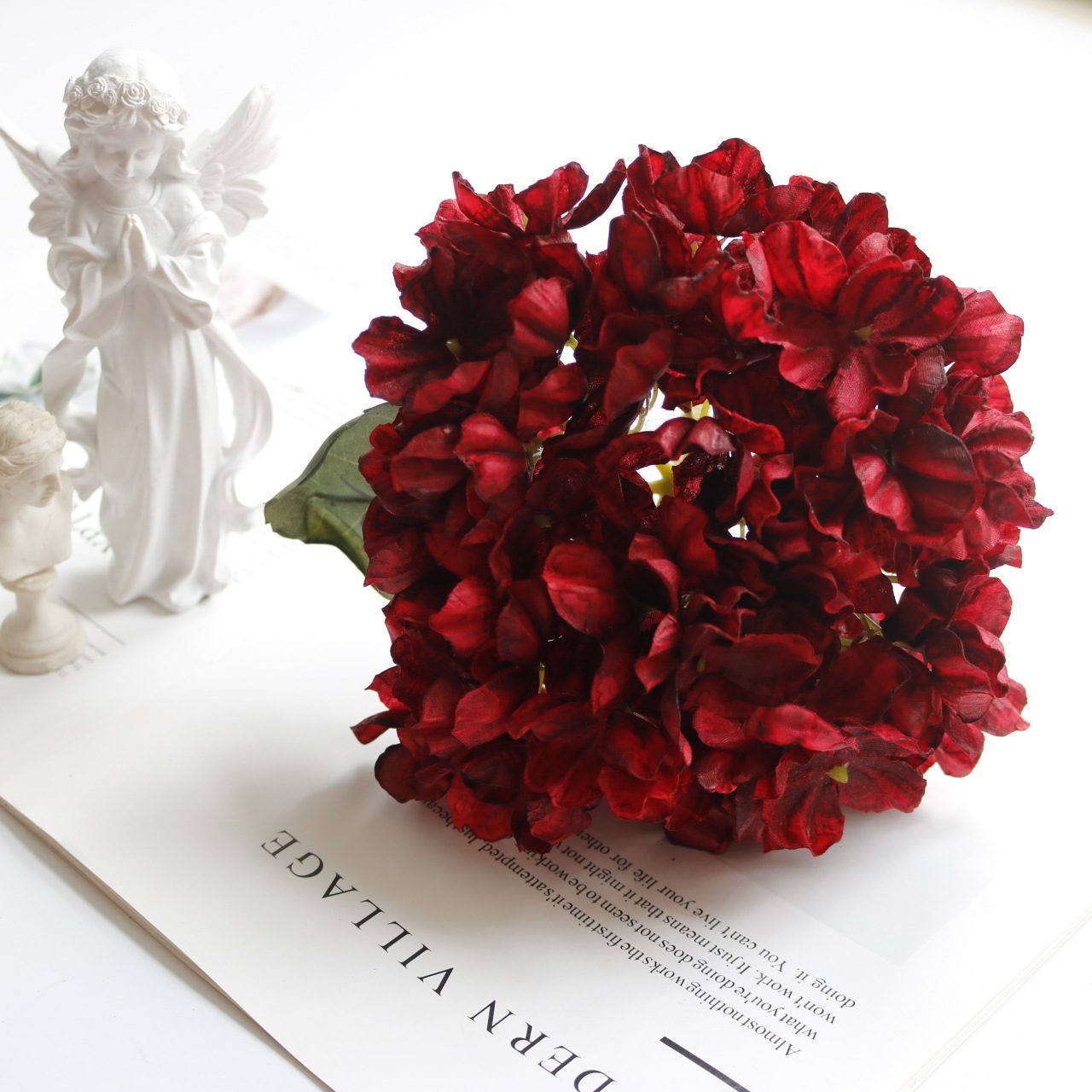 35cm Silk Artificial Hydrangea Flower - Image 5