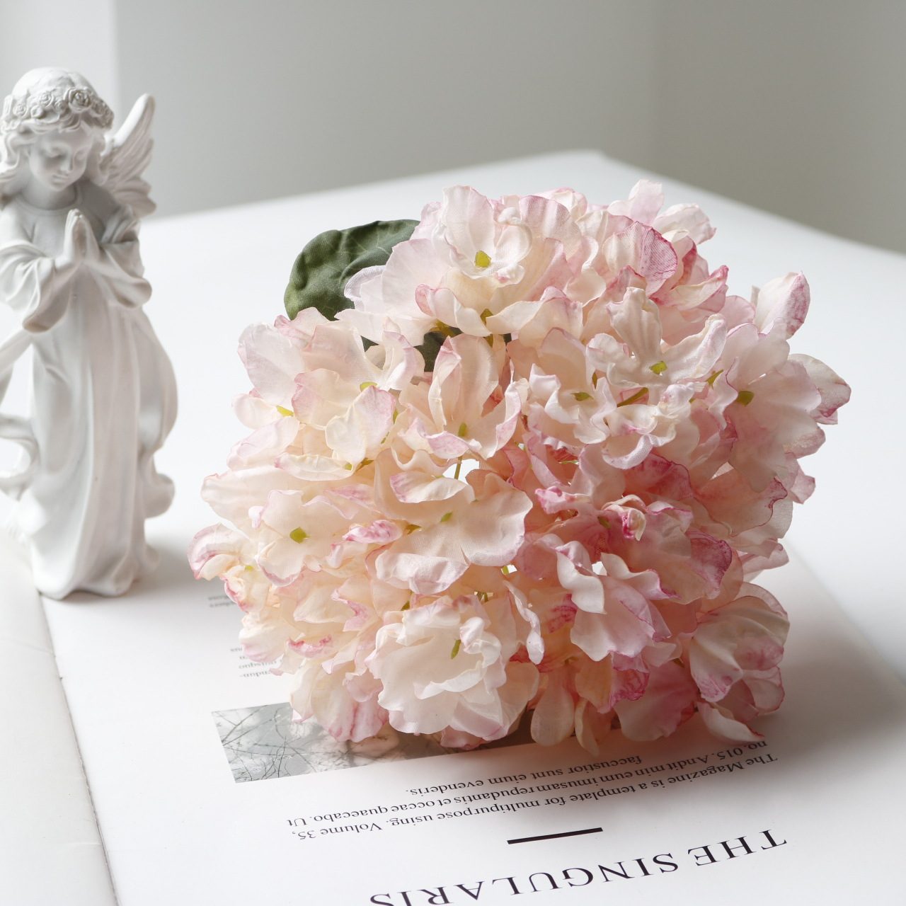 35cm Silk Artificial Hydrangea Flower - Image 4