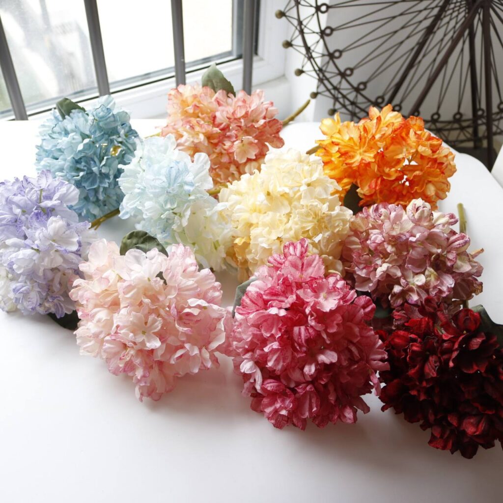 35cm Silk Artificial Hydrangea Flower