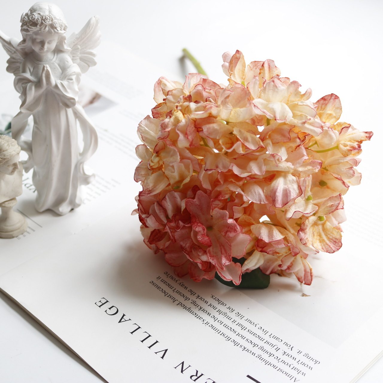 35cm Silk Artificial Hydrangea Flower - Image 9