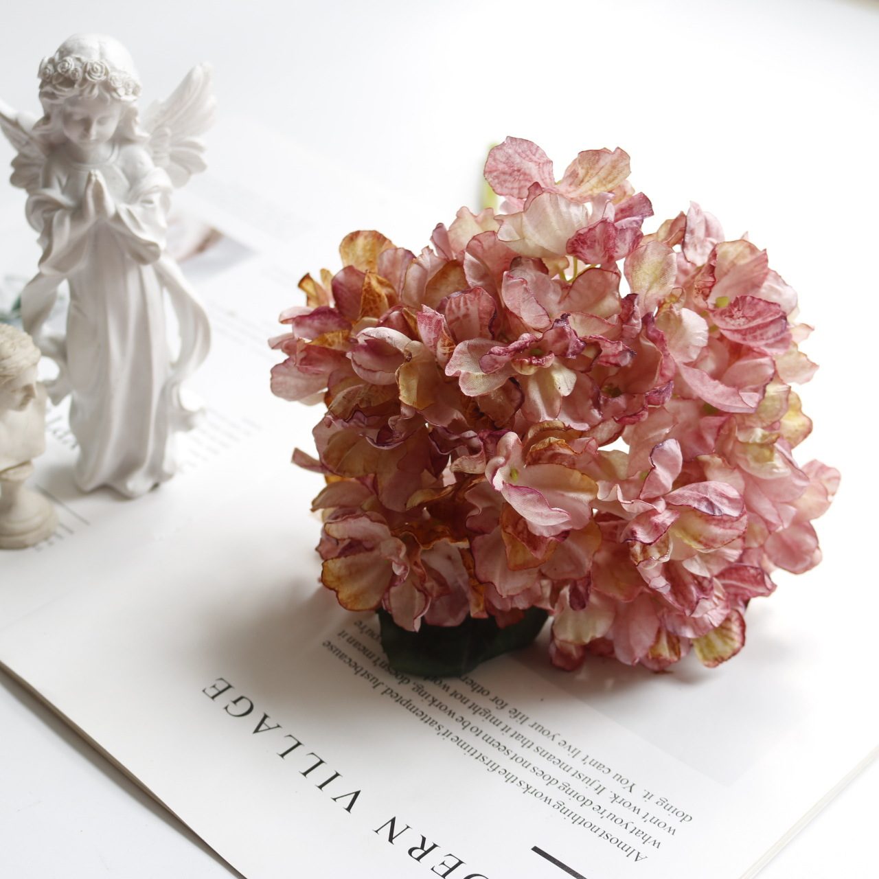 35cm Silk Artificial Hydrangea Flower - Image 7