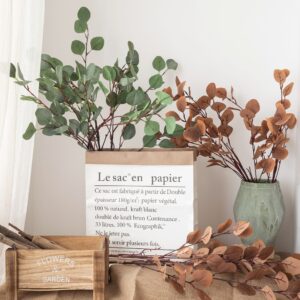 90cm Silk Artificial Eucalyptus Leaves Apple Leaves Landscape Foliage