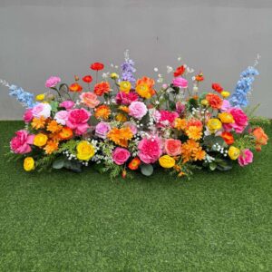 80cm Artificial Flower Row Wedding Aisle Decorations