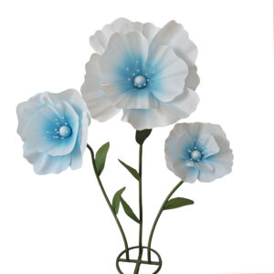 80\120\140cm 3-Head PU Artificial Giant Flowers - Image 12
