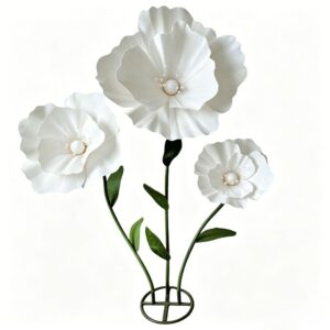 80\120\140cm 3-Head PU Artificial Giant Flowers - Image 13