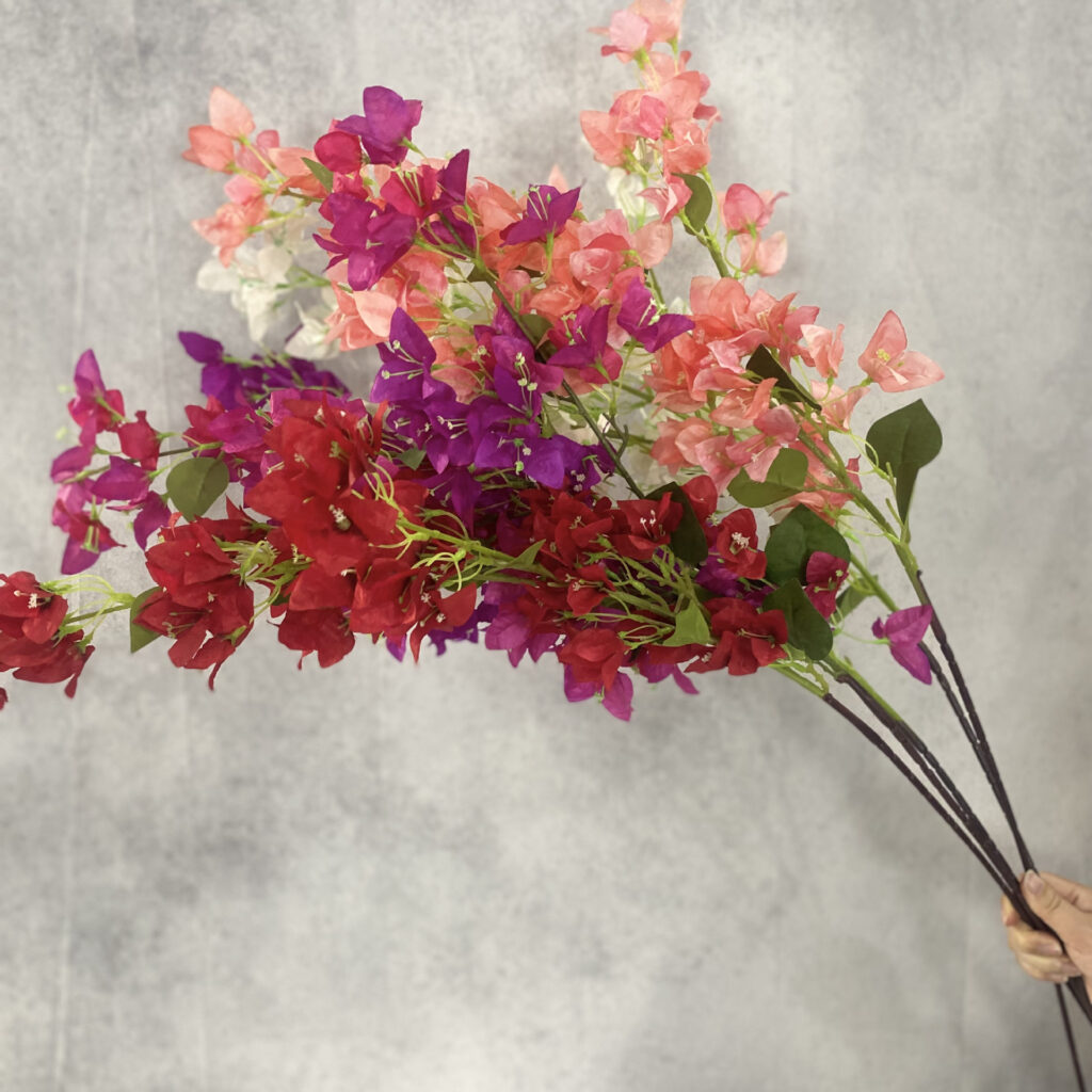 116cm Silk Artificial Bougainvillea Branch