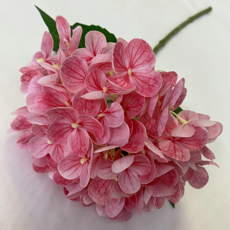 45cm 72 Petals Real Touch Artificial Hydrangea Flower