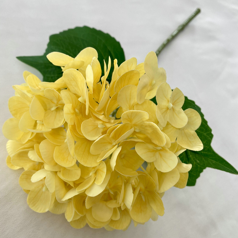 45cm 72 Petals Real Touch Artificial Hydrangea Flower