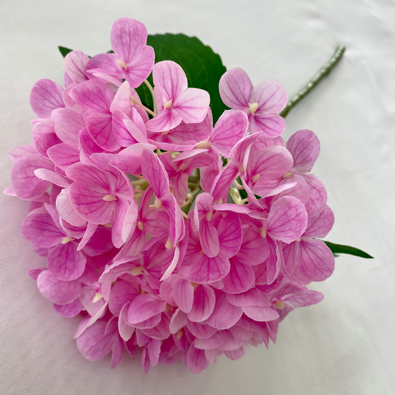 45cm 72 Petals Real Touch Artificial Hydrangea Flower