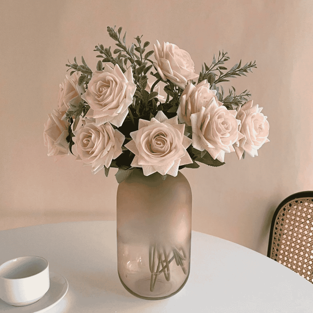 43cm Real Touch Artificial Rose Flower