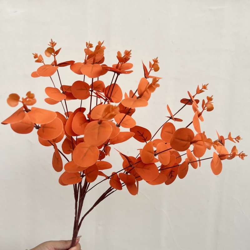 47cm 16-Branch Artificial Eucalyptus Leaves