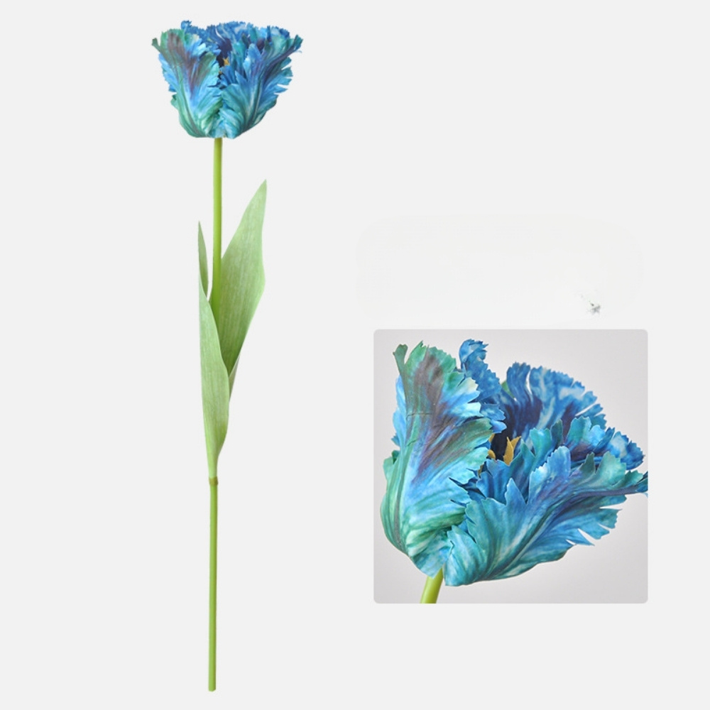 69cm Silk Artificial Parrot Tulip Flower