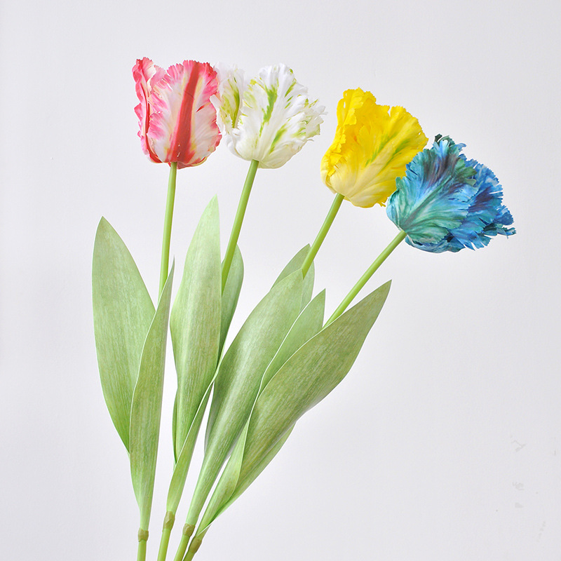 69cm Silk Artificial Parrot Tulip Flower